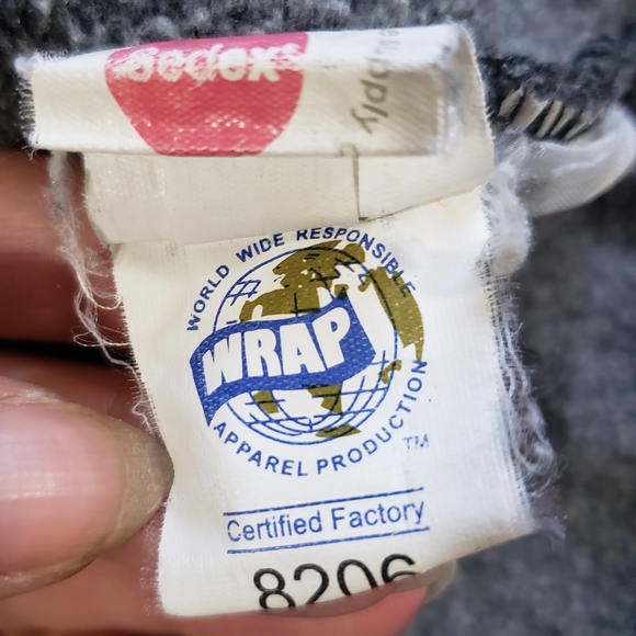 SOLD Oxford University Embroidered Logo Crewneck Sweatshirt Large Gray Pullover - Picture 8 of 11